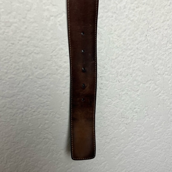 Gucci Men’s Belt Size 85 - 34 GG Supreme & Interlocking G Logo Black - Picture 11 of 17